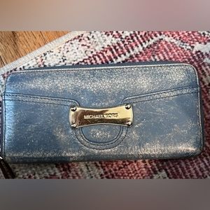 Michael Kors Distressed Wallet